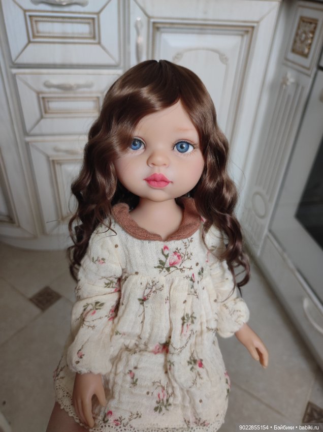 Продам очень красивый паричок из локонов козочки размер 8-9 (фото 3)