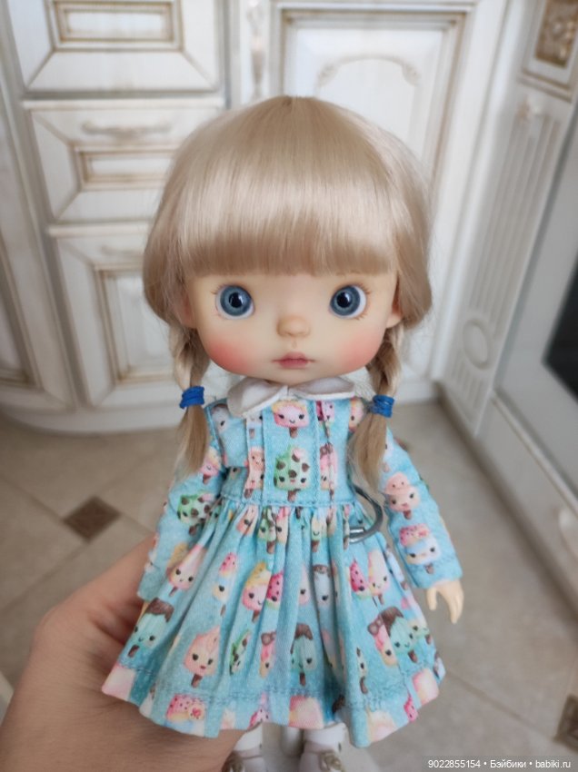 Продам очень красивый паричок из локонов козочки на Монст (фото 5)