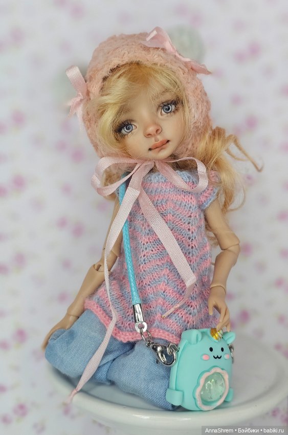 Шапочки для Жу и подобных кукол (фото 6)