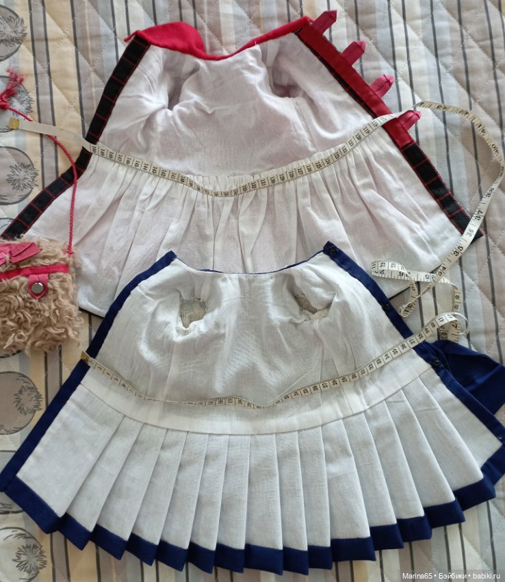 Комплект одежды для вашей красивой антикварной куклы (фото 4)