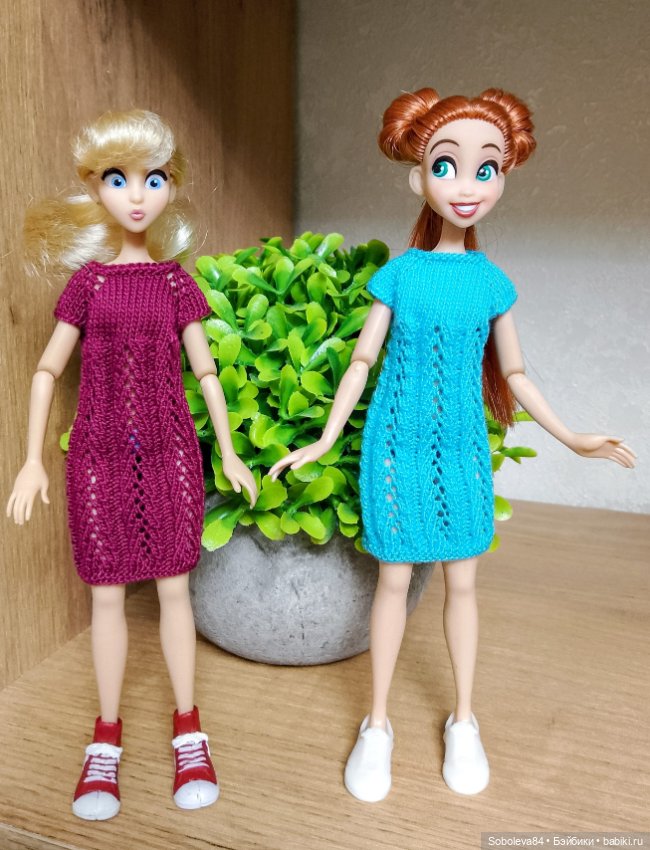 Ажурные платья для пижамных принцесс