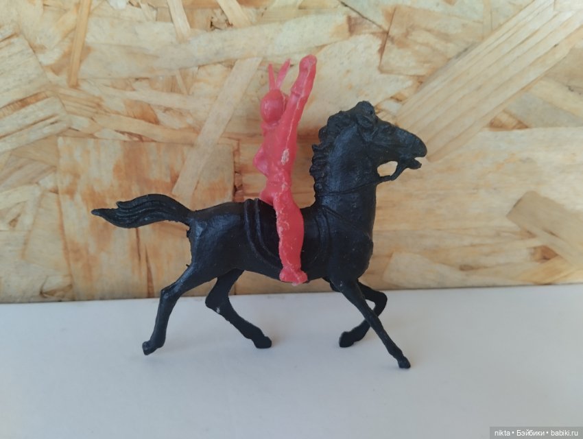 Индеец на коне — Винтажные куклы и игрушки детства (фото 2)