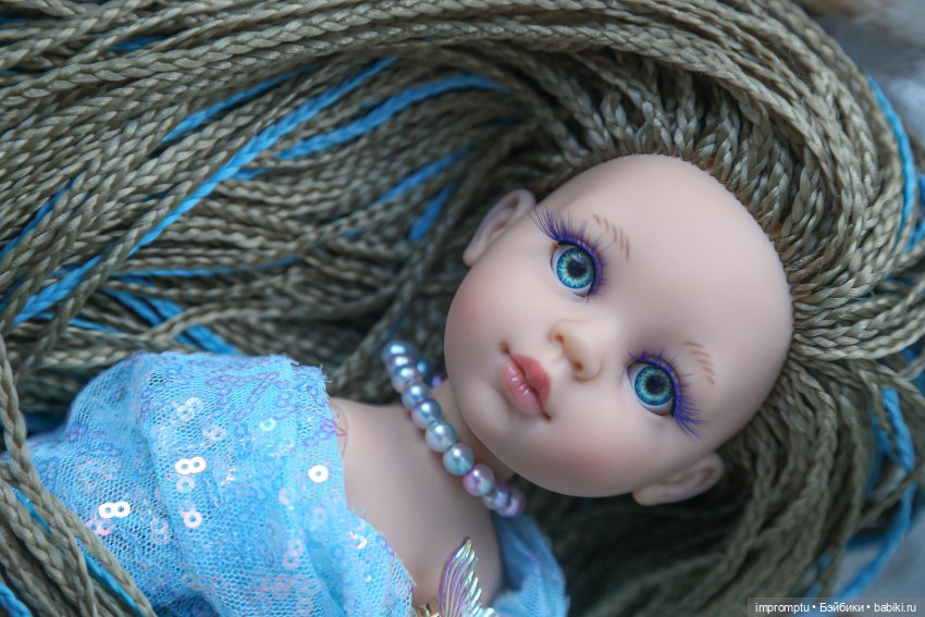 Кукла с косичками "Русалка" (фото 8)