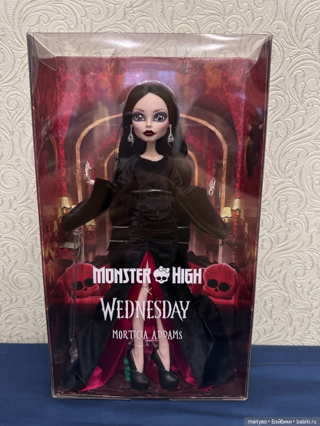 Кукла монстер хай Мортиша Аддамс в наличие