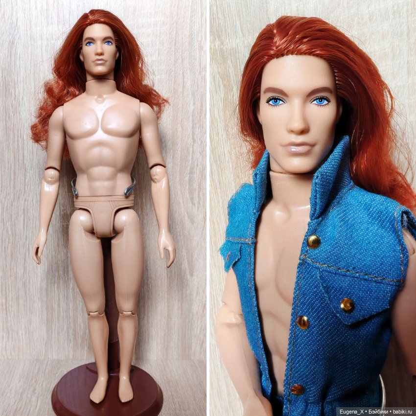 Кукла Кен шарнирный рыжий (фото 7)