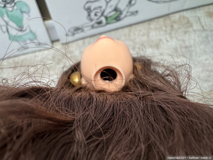 Голова Барби Базовая Модель №6 Годдес (фото 9)