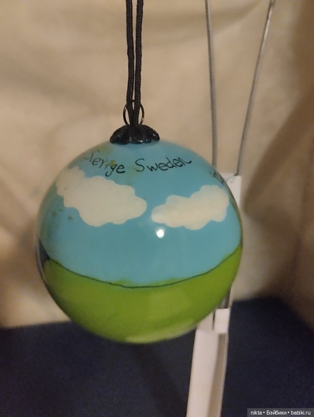 Елочная игрушка Шар — Винтажные куклы и игрушки детства (фото 6)