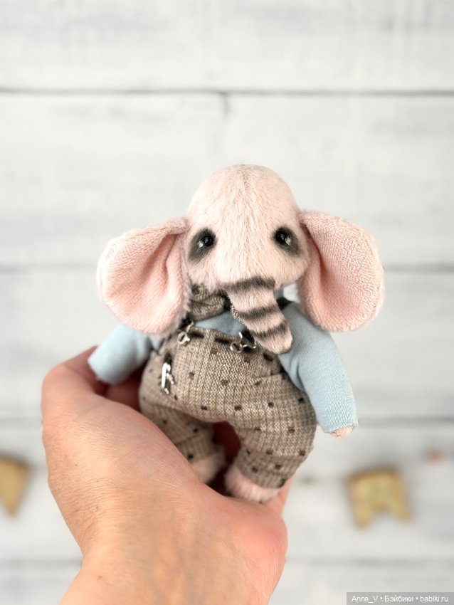 Тедди слоняш — Авторские игрушки (фото 4)