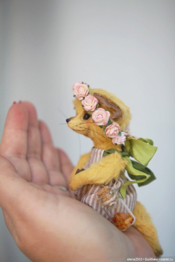Лисенок Амбер — Авторские игрушки (фото 4)