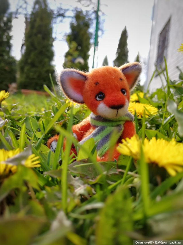 Лисена — Авторские игрушки