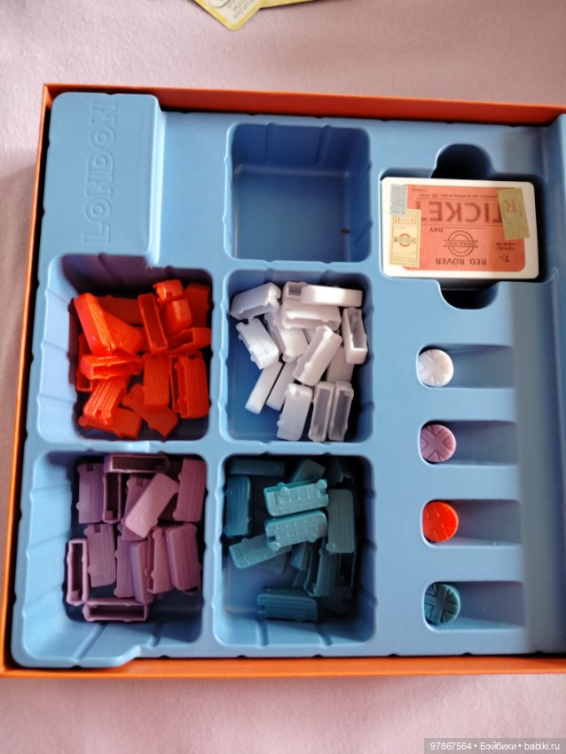 Билет на поезд. Лондон — Игрушки для детей (фото 3)