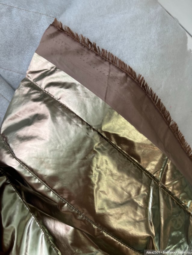Плащевая золотая — Ткани (фото 2)