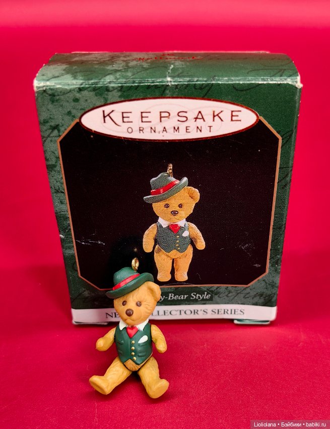 Елочная игрушка Мишка от Keepsake США (фото 3)