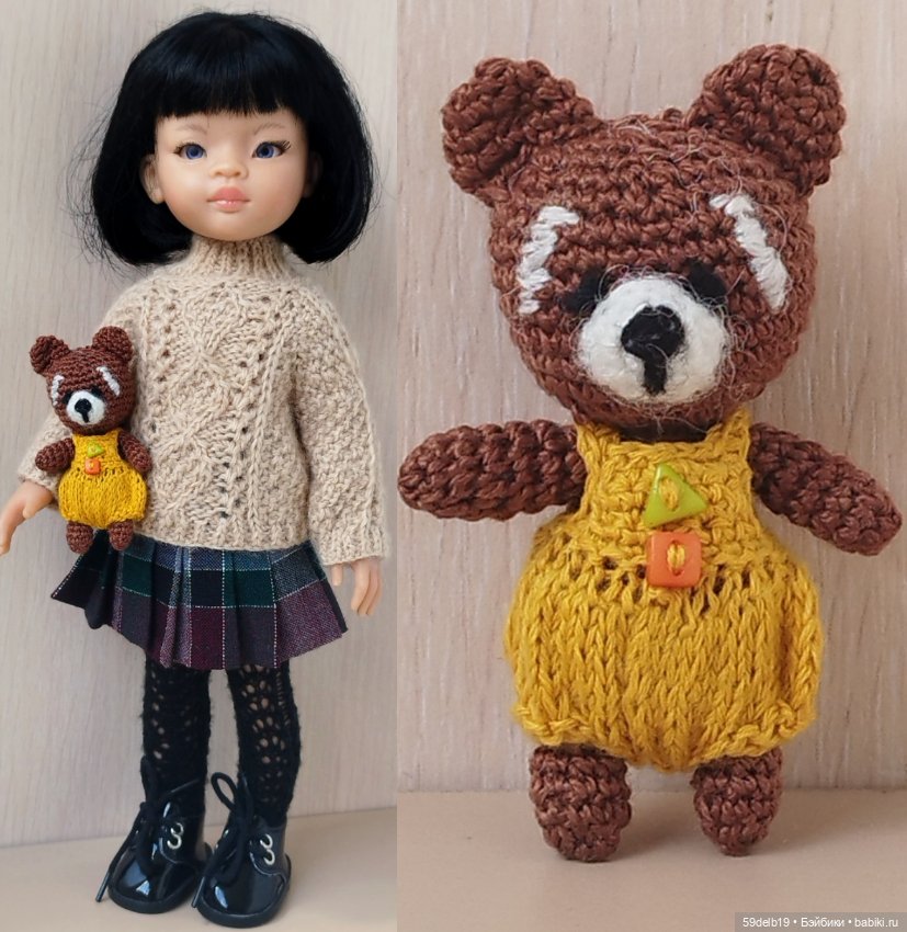 Вязаные игрушки для кукол паола рейна (фото 3)