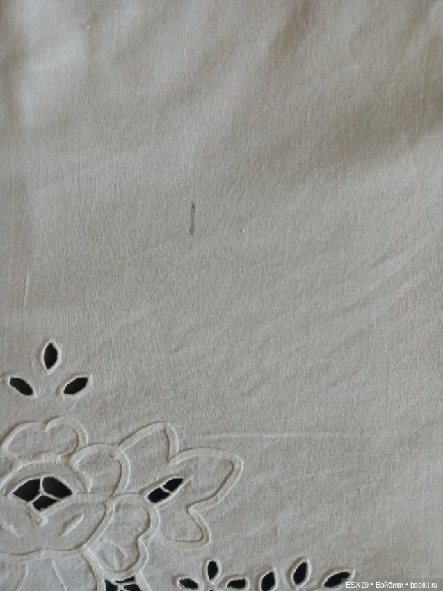 Круглая скатерть из хлопка, винтаж (фото 10)