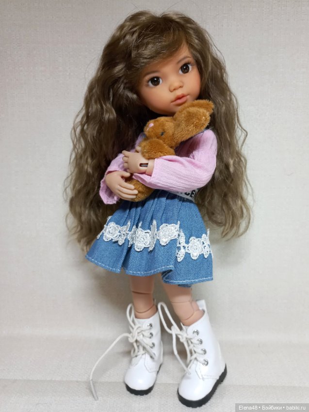 Очаровательная малышка — ООАК (кастом куклы) (фото 5)