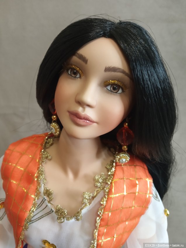 Моргана от Кетлин Хилл — Фарфоровые куклы (фото 6)