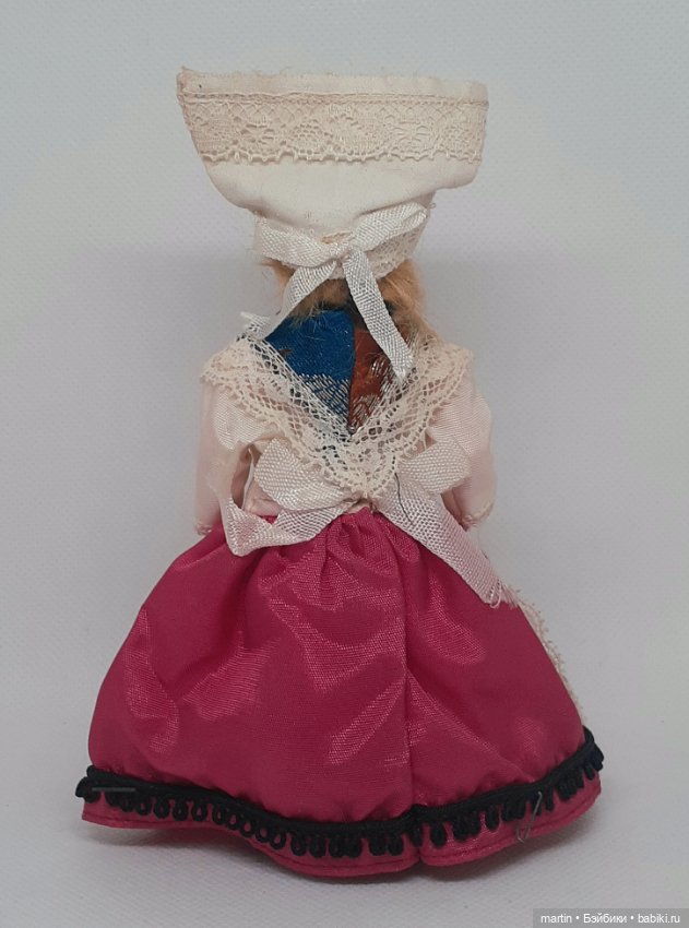 Кукла Petitcollin.Франция.Целлулоид.Миниатюра (фото 3)