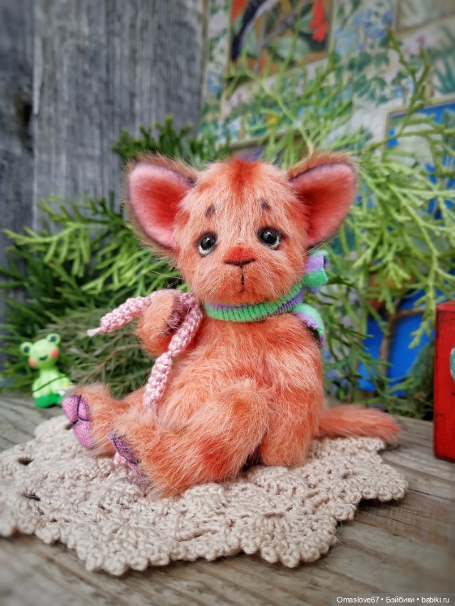 Рыжий котейка — Авторские игрушки (фото 3)
