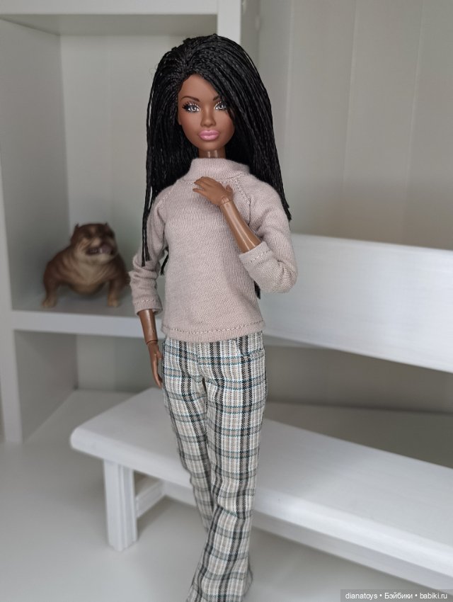 Комплект одежды для кукол Барби Брюки и лонгслив