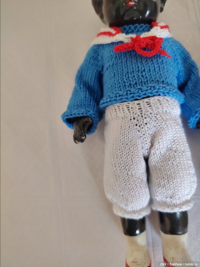 Темнокожие куколки ГДР из композита (фото 6)