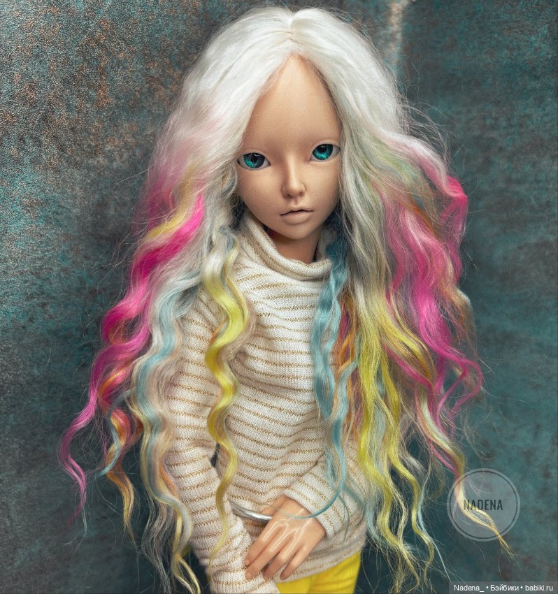 Парик на Минифи /Minifee — Парики для BJD (фото 2)
