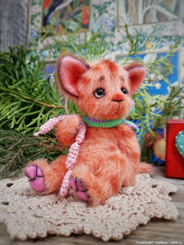 Рыжий котейка — Авторские игрушки (фото 5)