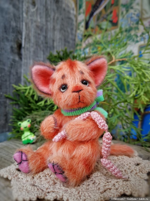 Рыжий котейка — Авторские игрушки (фото 8)