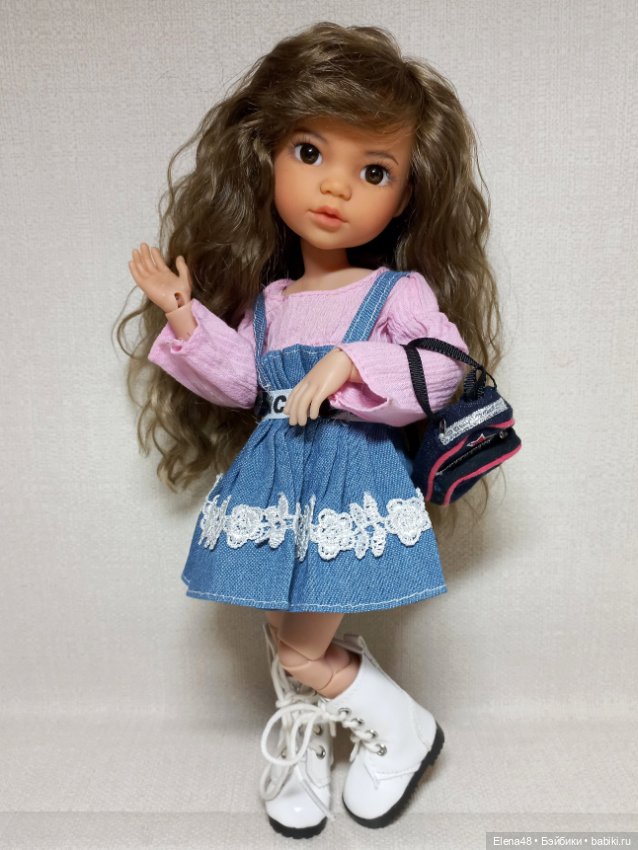 Очаровательная малышка — ООАК (кастом куклы) (фото 7)
