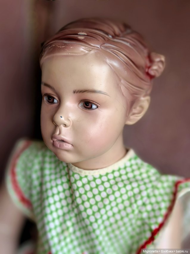 Иветта с кубиками — Винтажные куклы и игрушки детства (фото 4)