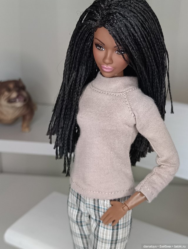 Комплект одежды для кукол Барби Брюки и лонгслив