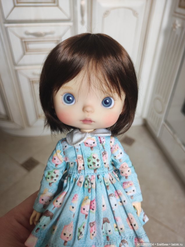 Продам очень красивый паричок из локонов козочки на Монст (фото 2)