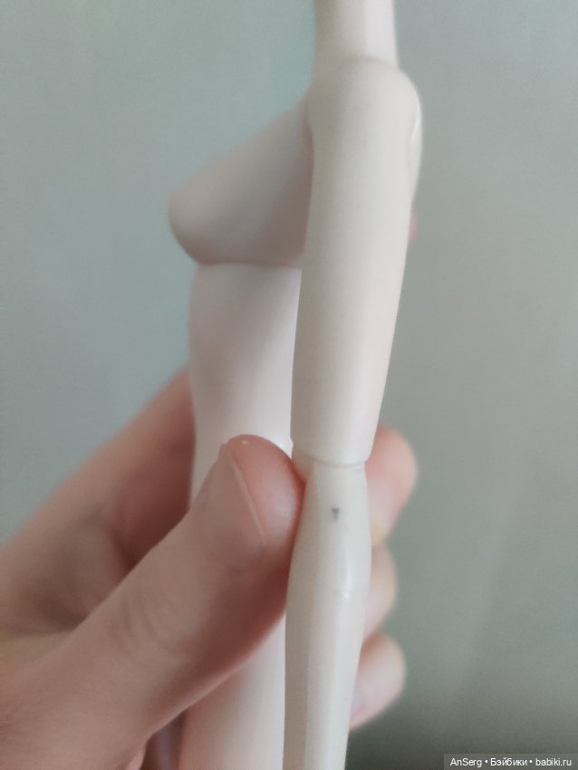 Тело псевдо Мизи, белое (как у вампиров Маттел) (фото 3)