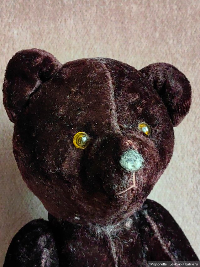 Старинный Мишка СССР — Винтажные куклы и игрушки детства (фото 4)