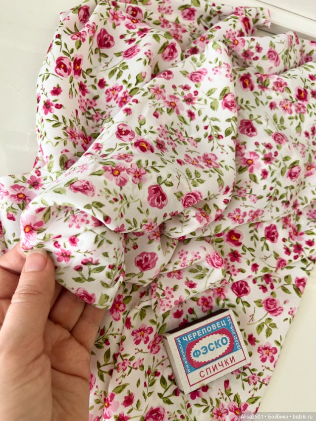 На летние платья куклам — Ткани (фото 2)