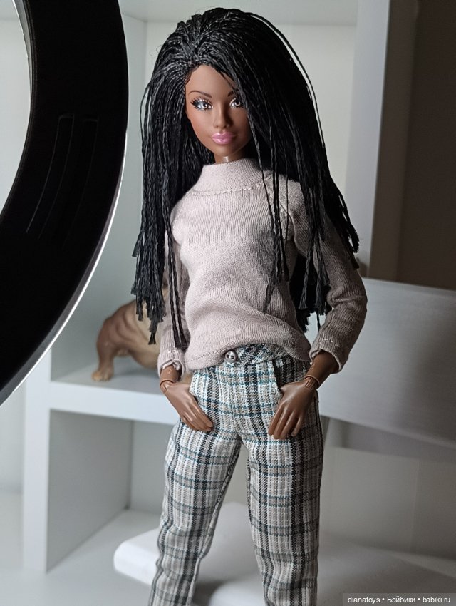 Комплект одежды для кукол Барби Брюки и лонгслив (фото 10)