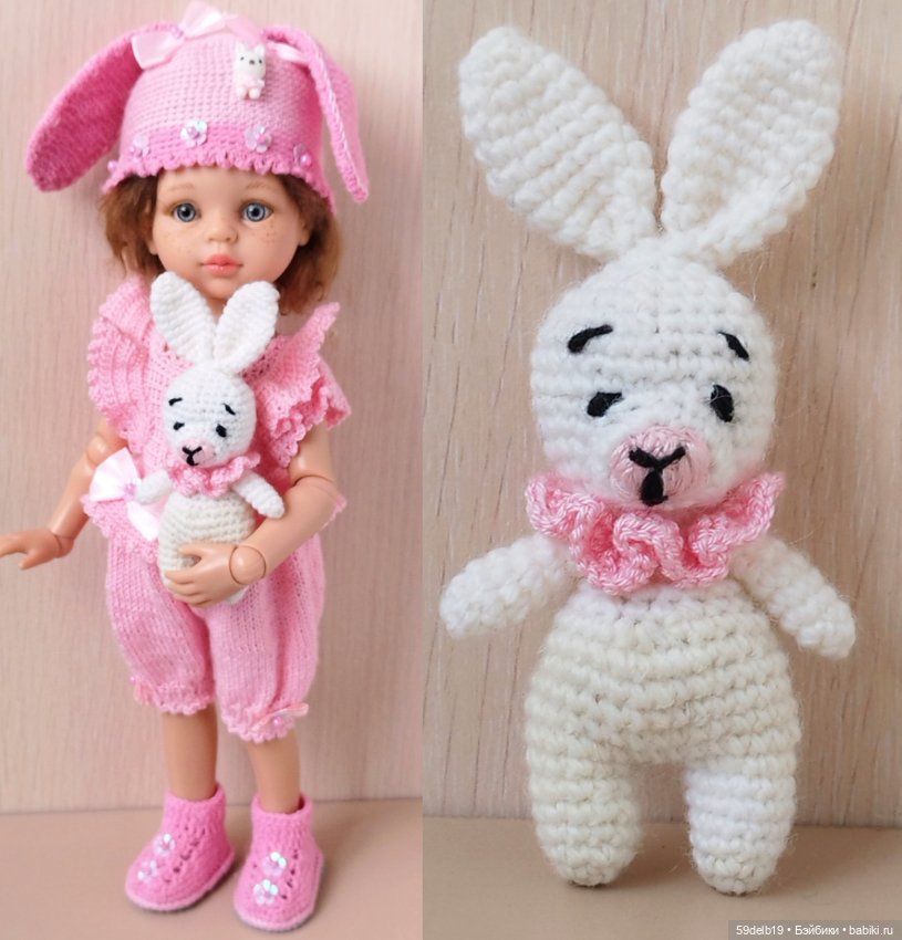 Вязаные игрушки для кукол паола рейна (фото 4)