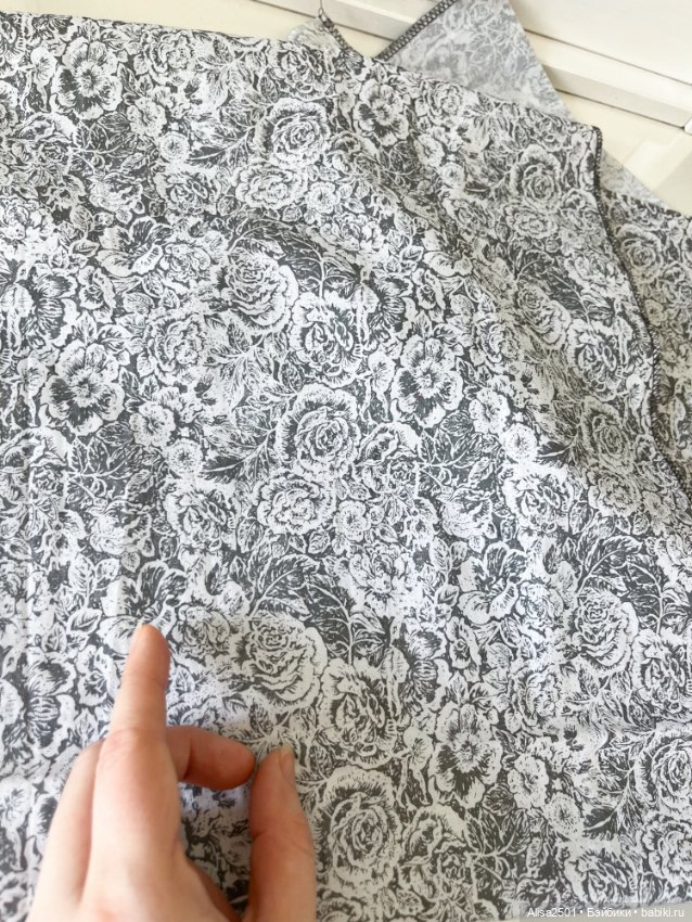 Розы на рубашки и платья — Ткани (фото 4)