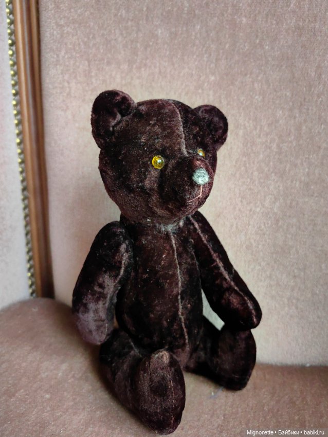 Старинный Мишка СССР — Винтажные куклы и игрушки детства (фото 3)