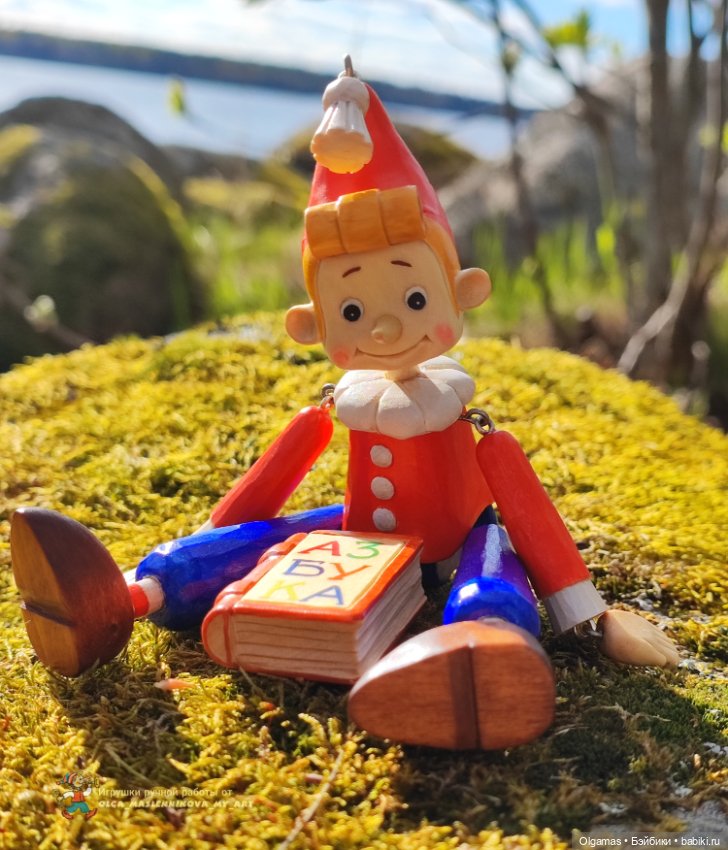 Буратино — Авторские игрушки