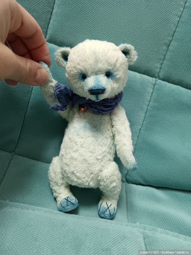 Мишка тедди ручная работа (фото 5)