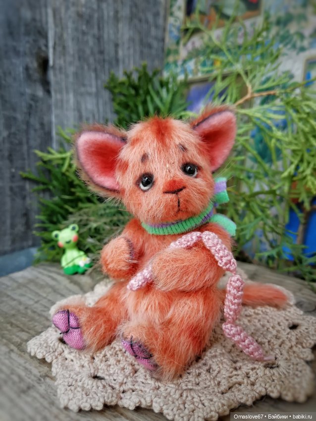 Рыжий котейка — Авторские игрушки (фото 6)