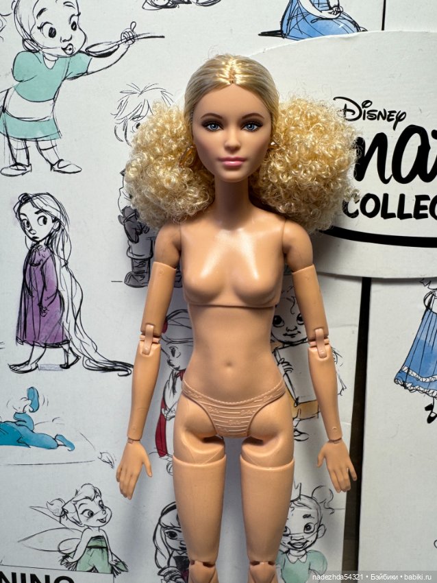 Барби Базовая модель №7 Виктория нюд (фото 2)