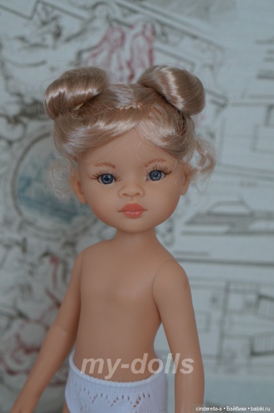 Кукла Маника с буклями#18 Paola Reina (фото 4)