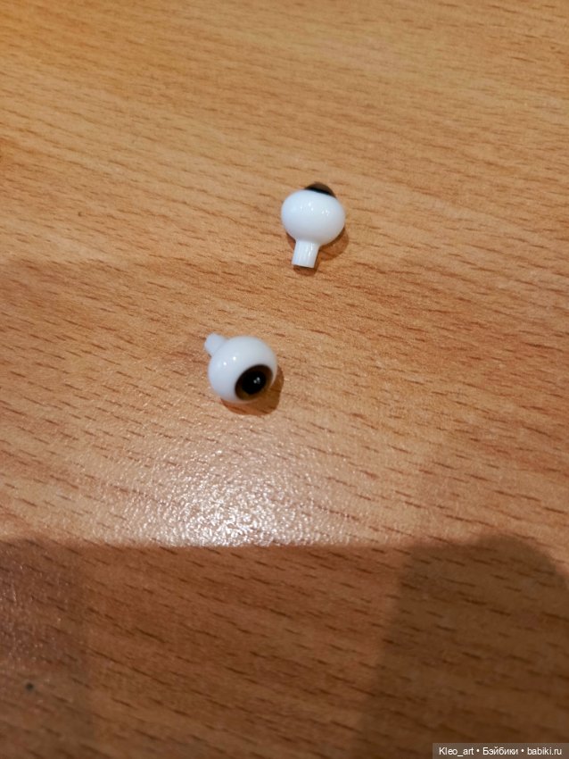 Глазки и реснички — Части шарнирных кукол (не BJD) (фото 2)