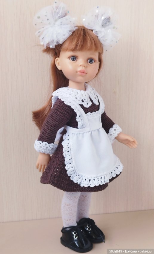 Комплект школьной одежды для куклы паола рейна (фото 2)