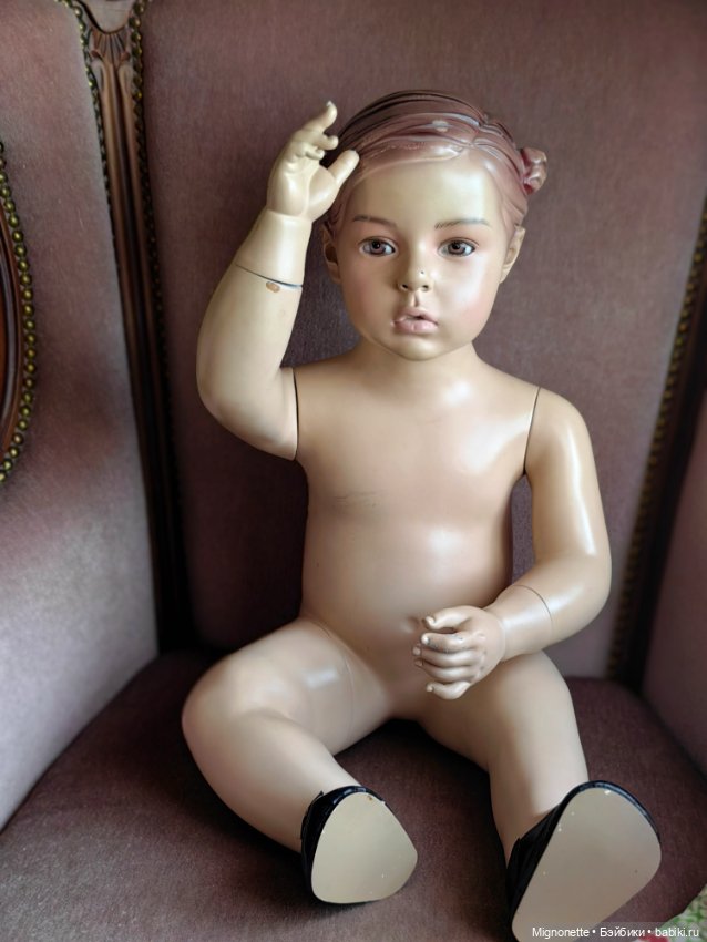 Иветта с кубиками — Винтажные куклы и игрушки детства (фото 9)