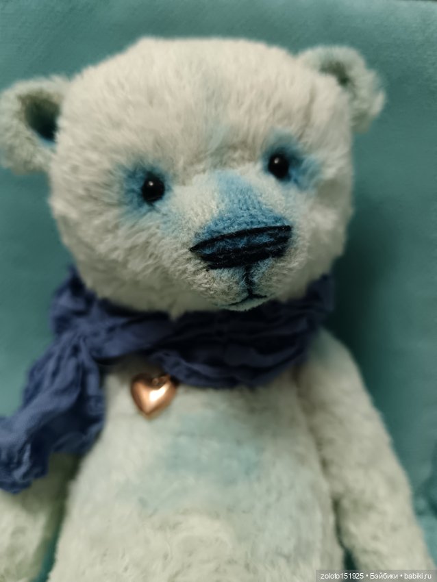Мишка тедди ручная работа (фото 6)