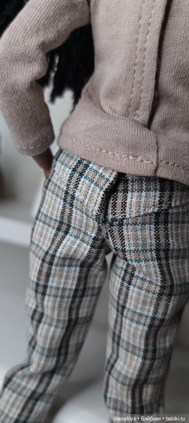 Комплект одежды для кукол Барби Брюки и лонгслив (фото 7)