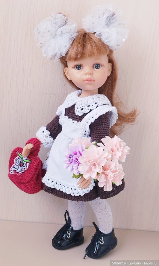 Комплект школьной одежды для куклы паола рейна (фото 5)